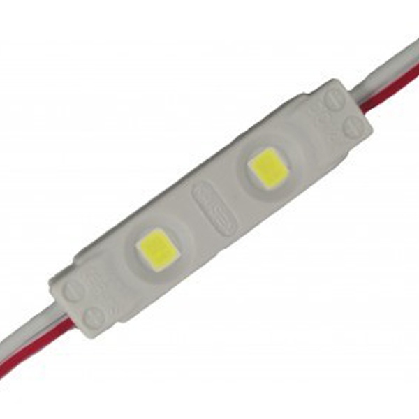 Светодиодный модуль 2835 0,36W 12V 6500K Белый 25Lm 120° IP65 75mm серия MINI-2
