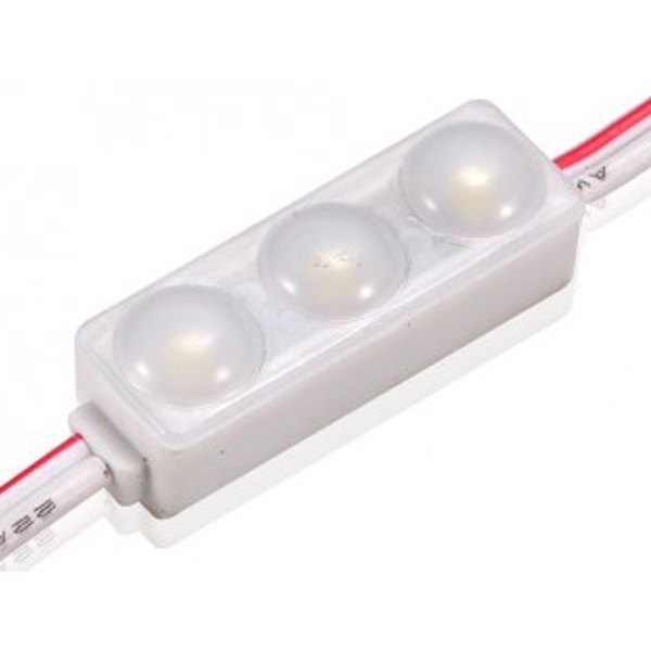 Светодиодный модуль 2835 0,7W 12V 3000K Белый 73Lm 170° IP67 120mm серия MINI-3