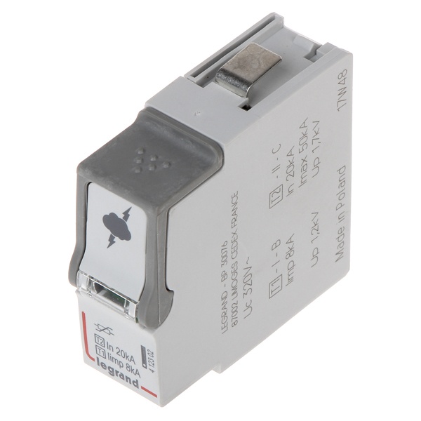 Сменный модуль разрядника Legrand T1+T2 8kA