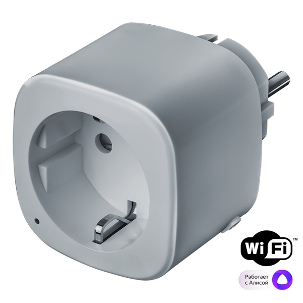 Умная розетка Navigator NSH-ST-01-WiFi 3680Вт 16А 100-240В 50/60Гц