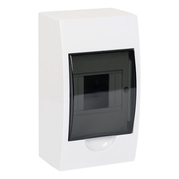 Щит распределительный навесной EKF PROxima ЩРН-П-3 3 модуля пластик затемненная дверца IP41