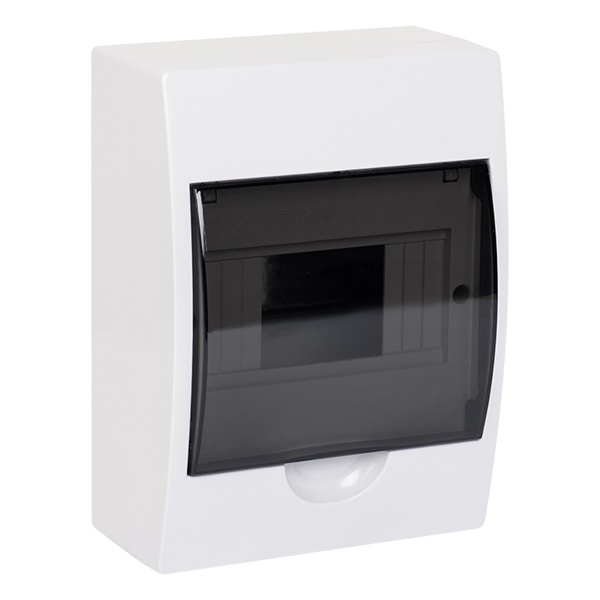 Щит распределительный навесной EKF PROxima ЩРН-П-6 6 модулей пластик затемненная дверца IP41