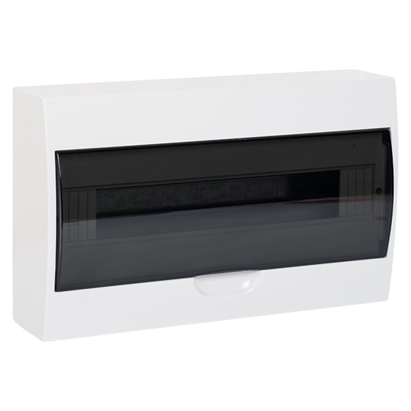 Щит распределительный навесной EKF PROxima ЩРН-П-18 18 модулей пластик затемненная дверца IP41