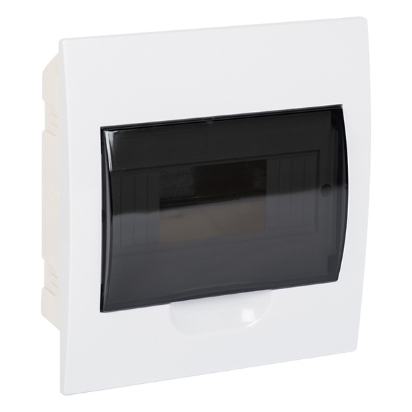 Щит распределительный встраиваемый EKF PROxima 8 модулей ЩРВ-П- 8 пластик затемненная дверца IP41