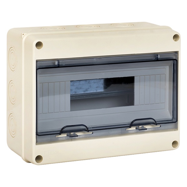 Щит распределительный навесной EKF PROxima 12 модулей ЩРН-ПГ-12 (198х254х106) IP65