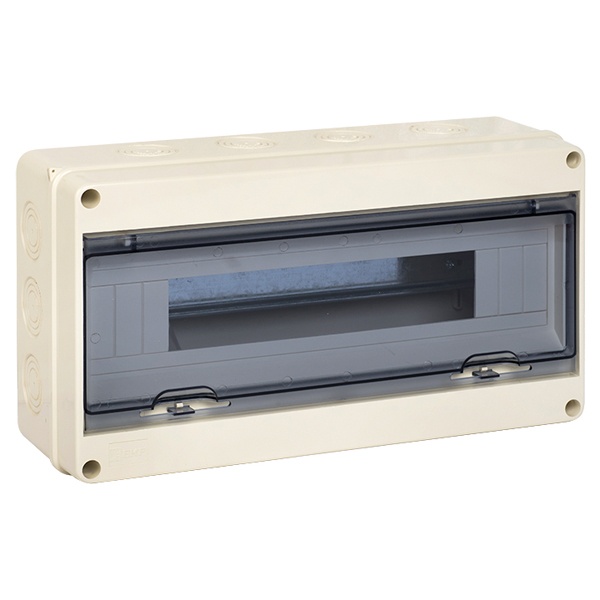 Щит распределительный навесной EKF PROxima 18 модулей ЩРН-ПГ-18 (199х366х106) IP65