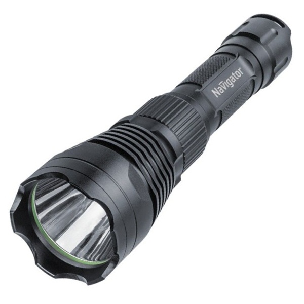Фонарь Navigator 61 092 NPT-P02-18650 алюминий CREE LEDx10W аккумулятор 3.7V 2400mAh