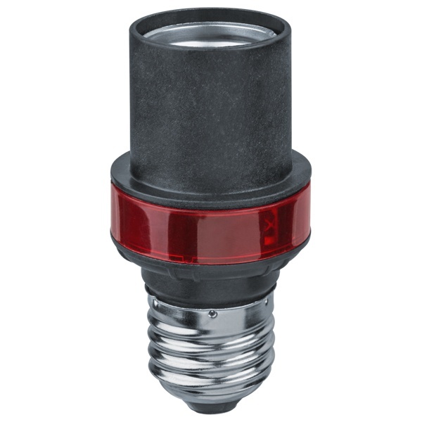 Патрон с дистанционным управлением Navigator NRC-LH2-0V1-BL Е27 зона 8м 22Вт (LED) и 75Вт (ЛОН) IP20