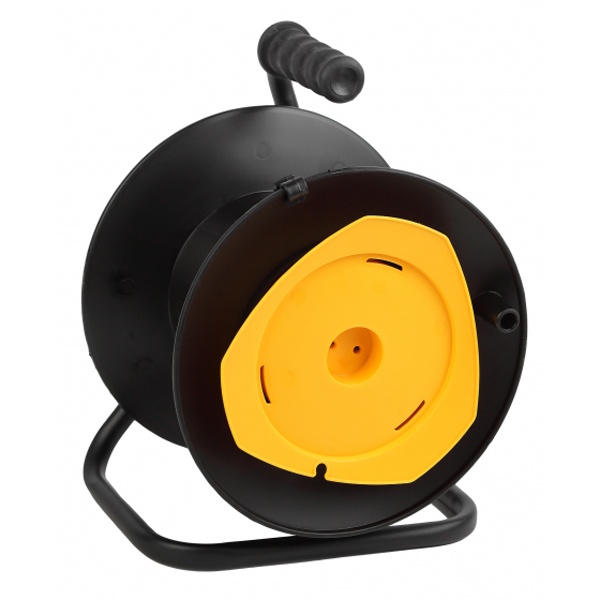 Катушка ЭРА пластиковая K-P-1 одна розетка без заземления