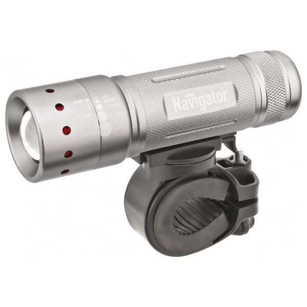 Фонарь Navigator 94 964 NPT-B01-3AAA велосипедный 1CREE LED 5W алюминий