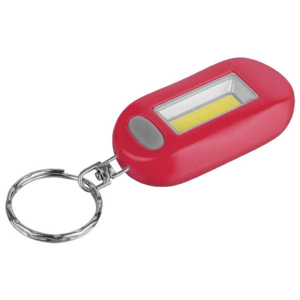 Фонарь Navigator 14 277 NPT-KC05-R-2CR2032 брелок 1СOB LED 1W 3 режима красный