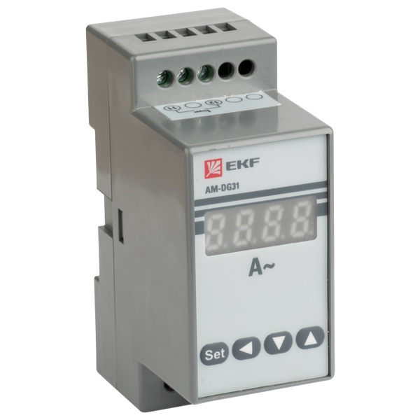 Амперметр EKF AD-G31 цифровой на DIN однофазный