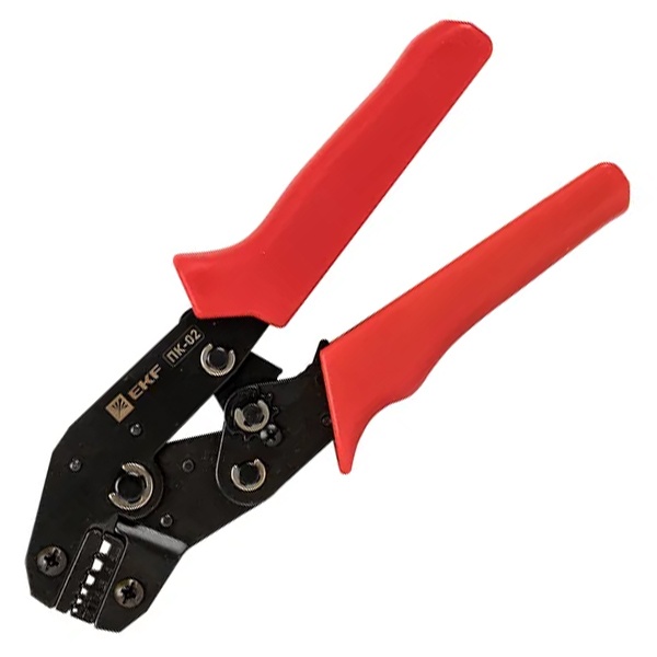 Пресс-клещи EKF ПК-02 ( 0.25-6.0 мм2 НШвИ НШв) Master