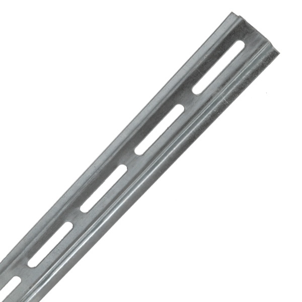 DIN-рейка ИЭК 60 см перфорированная оцинкованная 7,5x35 мм