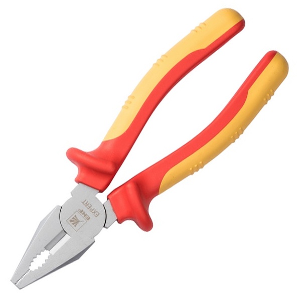 Пассатижи диэлектрические EKF PROxima Expert 180 мм VDE 1000В