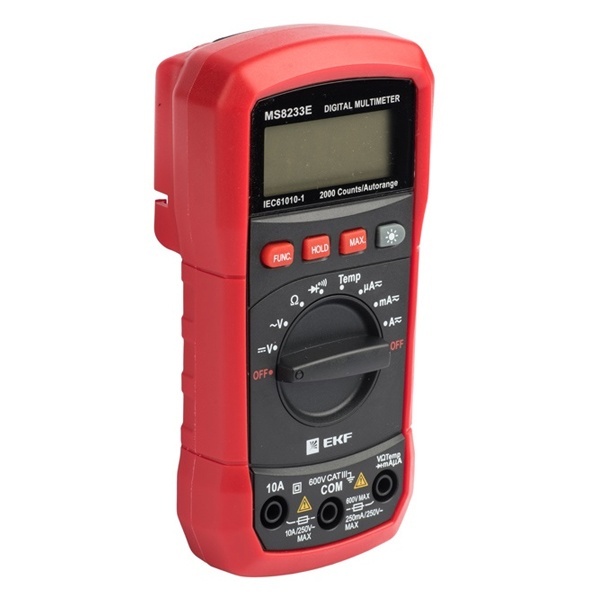 Мультиметр цифровой EKF MS8233E Expert