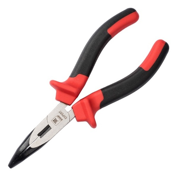 Длинногубцы изогнутые EKF PROxima Expert 160 мм