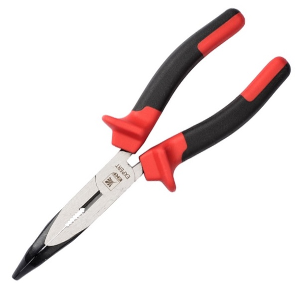 Длинногубцы изогнутые EKF PROxima Expert 200 мм