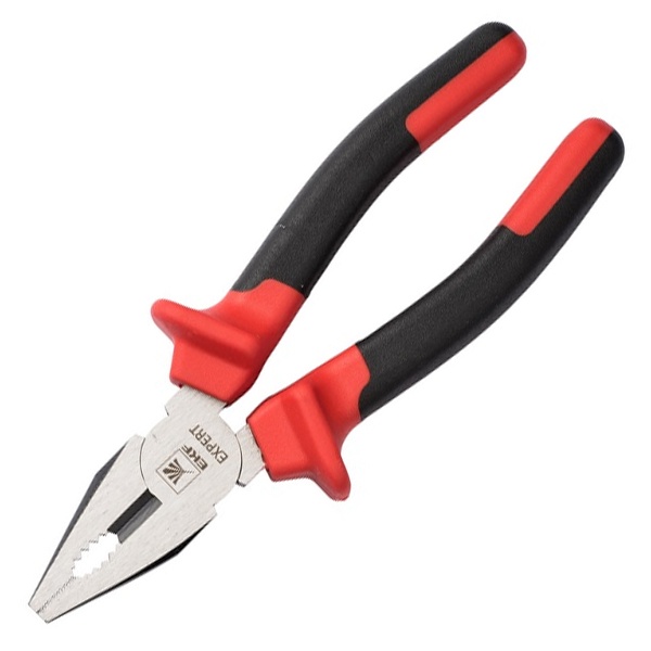 Пассатижи EKF PROxima Expert 180 мм с двухкомпонентными рукоятками