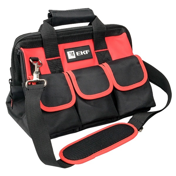 Сумка монтажника универсальная EKF Master С-03 220х350х550мм ПВХ