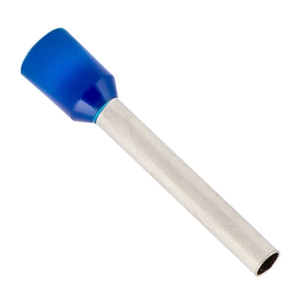 Наконечник EKF НШВИ 2,5-18 штыревой втулочный изолированный [уп.50шт]