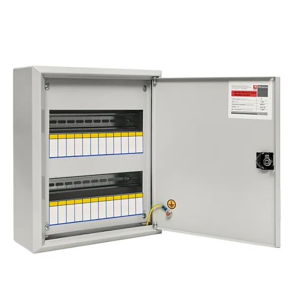 Щит распределительный навесной EKF PROxima (2х12м) ЩРН-24 с замком (350х300х120) IP31