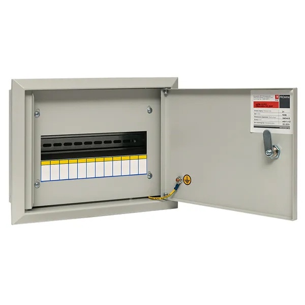 Щит распределительный встраиваемый EKF PROxima (1х12м) ЩРВ-12 (260х340х120) IP31