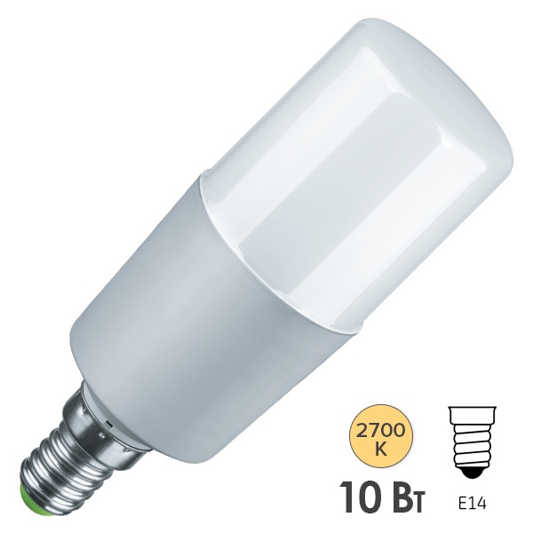 Лампа светодиодная Navigator NLL-T39-10-230-2.7K-E14 10W 2700K 230V 750Lm