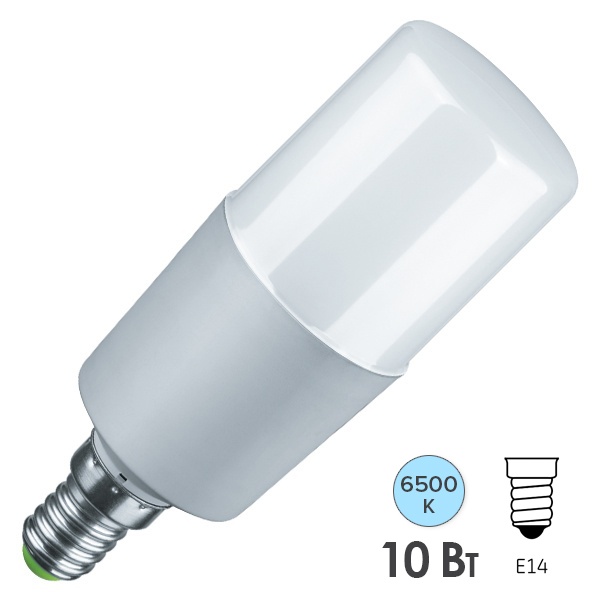 Лампа светодиодная Navigator NLL-T39-10-230-6.5K-E14 10W 6500K 230V 800Lm