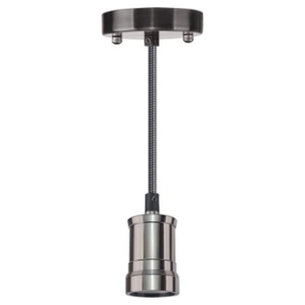 Светильник декоративный подвесной 61 520 NIL-SF01-005-E27 max60W 1,5м. металл черный хром