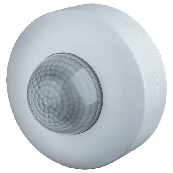 Датчик движения ИК Navigator накладной NS-IRM08-WH 1-1200W угол 360гр дальность 12m IP33