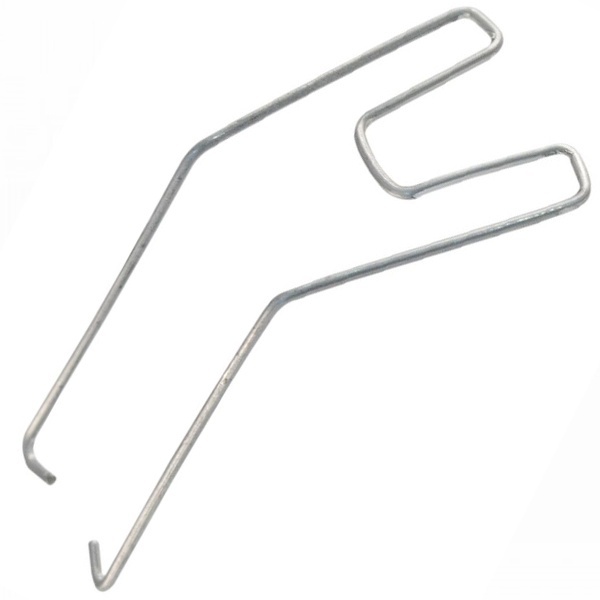 Металлическая клипса Finder для реле 40, 44 серий для розеток 95.03, 95.05, 95.63, 95.65, 95.75, 95.