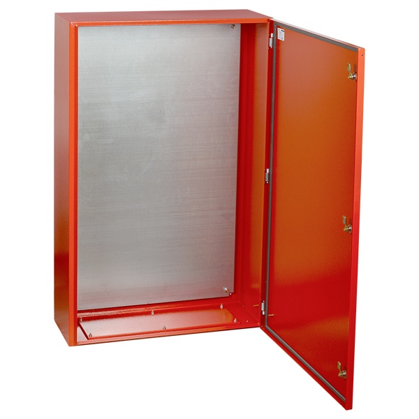 Корпус металлический ИЭК ЩМП-6-0 У2 (1200х700х300мм) IP54 RAL3020 с монтажной панелью