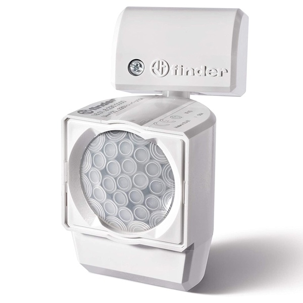 Пассивный инфракрасный детектор движения Finder 1NO 10A; питание 120…230В IP40