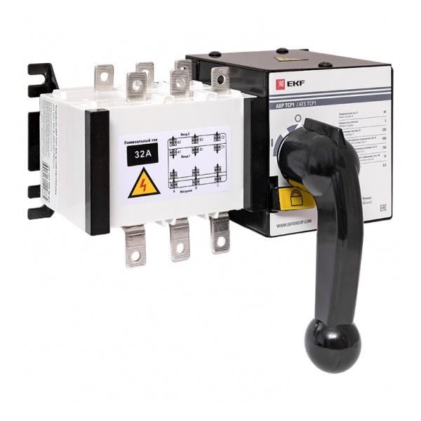 Устройство автоматического ввода резерва АВР EKF ТСР1 32А 3Р 230В