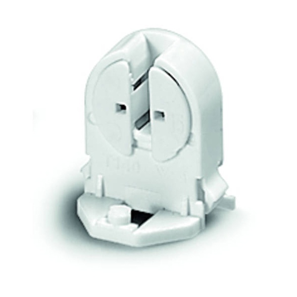 Патрон VS 09420 G5 сквозной вращающийся h15 распорки+стопор d3,8 для ламп T5