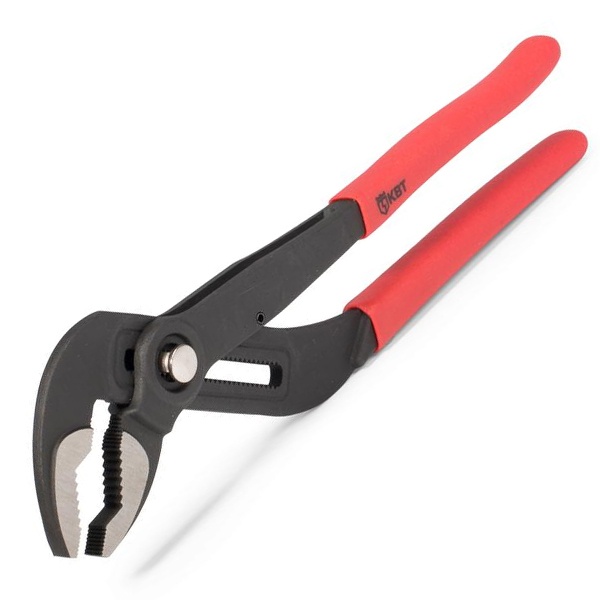 Клещи переставные КВТ 36мм с кнопочной самофиксацией 1-к ручки 150мм