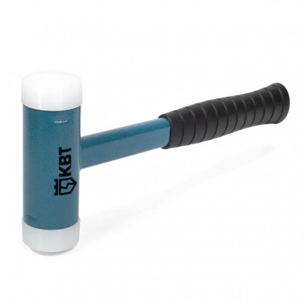 Молоток КВТ безынерционный МБ-40н Профи с бойками из твердого нейлона