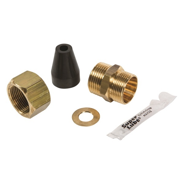 Герметичный ввод ETL-Gland-01 в трубу с давлением до 16Bar, резьба 3/4 для кабелей R-ETL/Frostguard