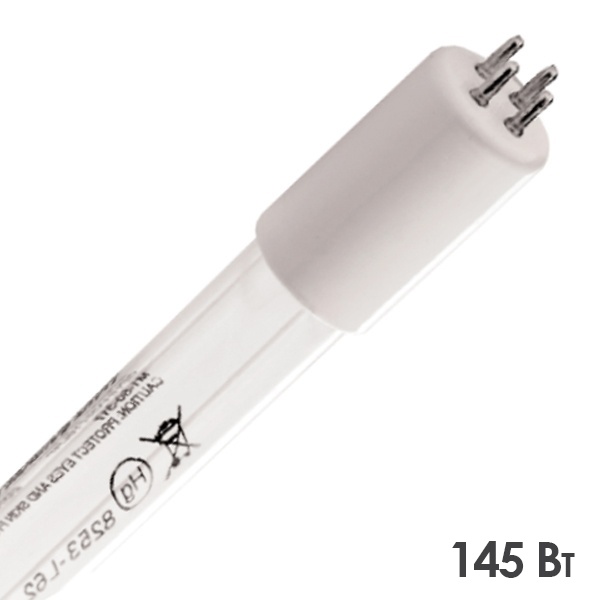 Лампа амальгамная НПО ЛИТ ДБ 145 145W 2,0A L845x19mm 16000h Положение горения - Универсальное