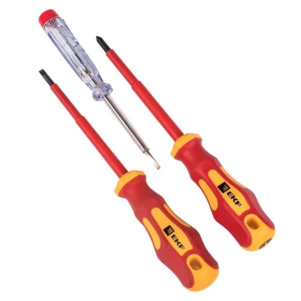 Набор диэлектрических отверток EKF НИО-03 Master