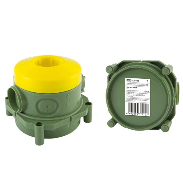 Коробка установочная TDM СП d 82х80х72,5 для заливки в бетон