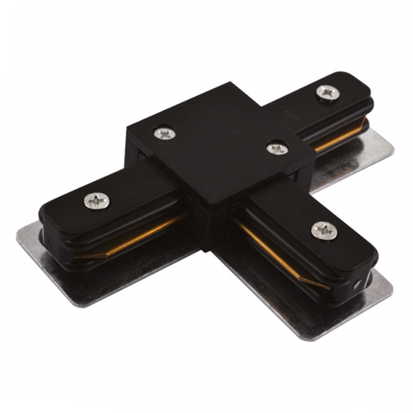 Коннектор Feron LD1003 Т-образный для шинопровода CAB1003 черный