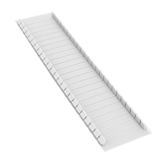 Заглушка EKF 12 модулей белая