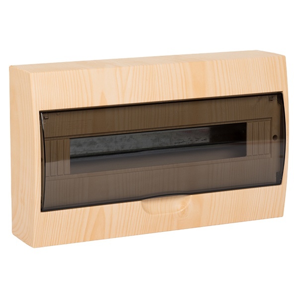 Щит распределительный навесной EKF PROxima ЩРН-П-18 светлое дерево IP41