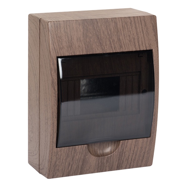 Щит распределительный навесной EKF PROxima ЩРН-П- 6 темное дерево IP41