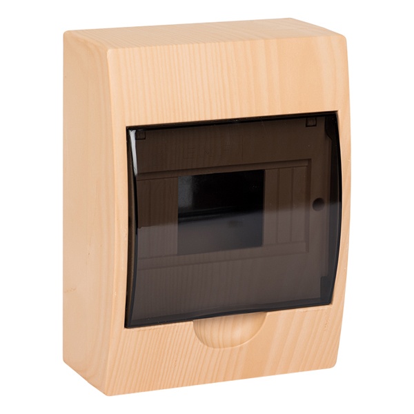 Щит распределительный навесной EKF PROxima ЩРН-П- 6 светлое дерево IP41