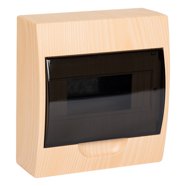 Щит распределительный навесной EKF PROxima ЩРН-П- 8 светлое дерево IP41