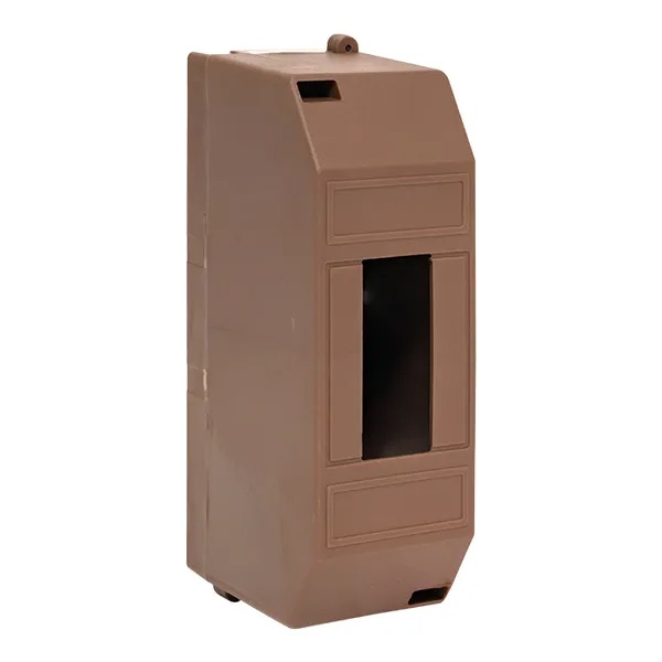 Бокс пластиковый накладной EKF PROxima КМПН 1/2 2 модуля,темное дерево