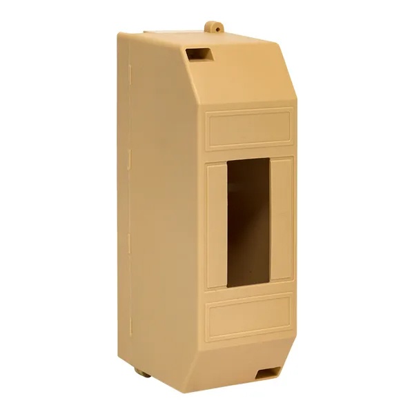 Бокс пластиковый накладной EKF PROxima КМПН 1/2 2 модуля,светлое дерево